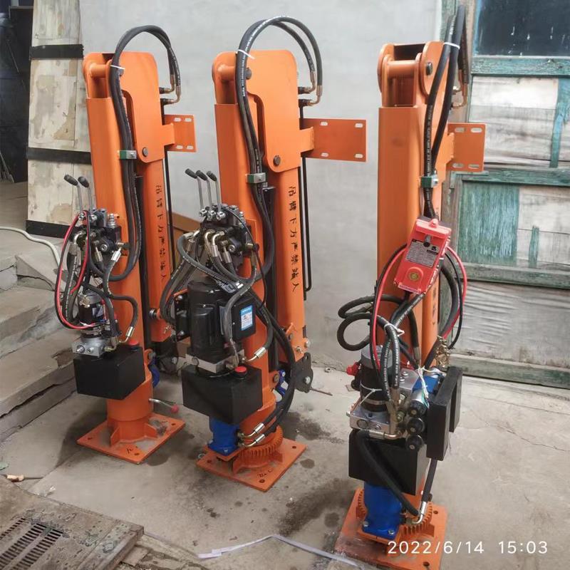 古冶区重汽蓝牌随车吊 3.2吨 国六动力强 液压驱动 农用自卸起重机